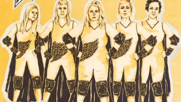 Ten reasons why roller girls are like superheroes