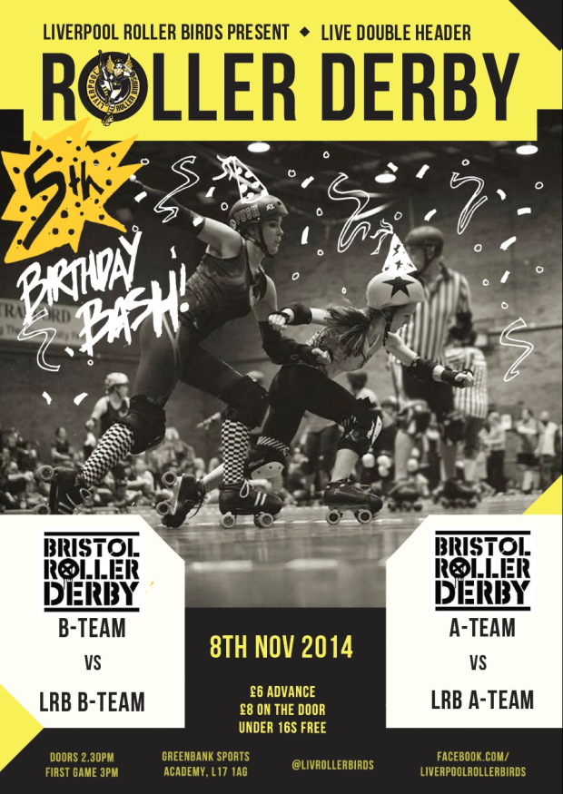 Liverpool Roller Birds’ Big Birthday Bout!