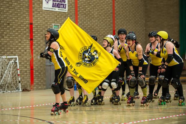 British Championships Game 1 – Liverpool Roller Birds vs. Halifax Bruising Banditas!